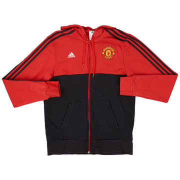 2017-18 Manchester United adidas Hooded Track Jacket - 7/10 - (M)