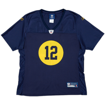 2010-11 Green Bay Packers Rodgers #12 Reebok On Field Alternate Jersey Womens - 8/10 - (M)