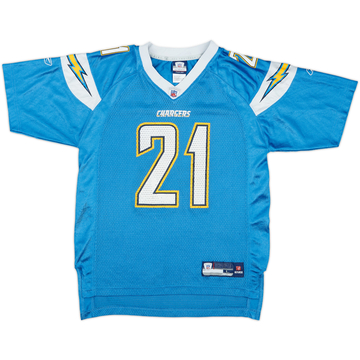 2007 San Diego Chargers Tomlinson #21 Reebok On Field Alternate Jersey - 8/10 - (L.Boys)