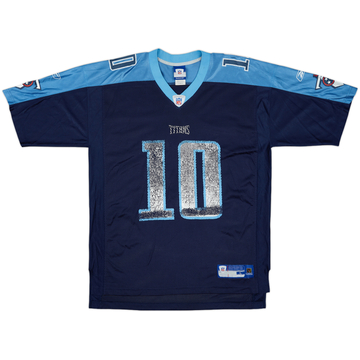 2006 Tennessee Titans Young #10 Reebok On Field Home Jersey - 5/10 - (L)