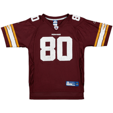 2004 Washington Redskins Coles #80 Reebok On Field Alternate Jersey - 6/10 - (L.Boys)