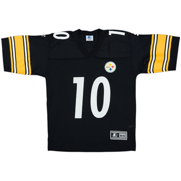 1997-98 Pittsburgh Steelers Stewart #10 Starter Home Jersey - 7/10 - (M.Boys)