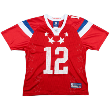 2011 Pro Bowl AFC Brady #12 Reebok On Field Jersey Womens - 6/10 - (M)