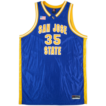 2004-05 San Jose State Spartans Chandler #35 Nike Authentic Away Jersey - 9/10 - (XXL)