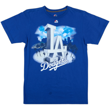 2015 LA Dodgers Majestic Graphic Tee - 6/10 - (M)