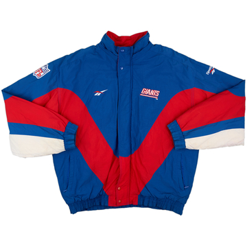 1990s New York Giants Reebok Rain Coat - 8/10 - (XL)