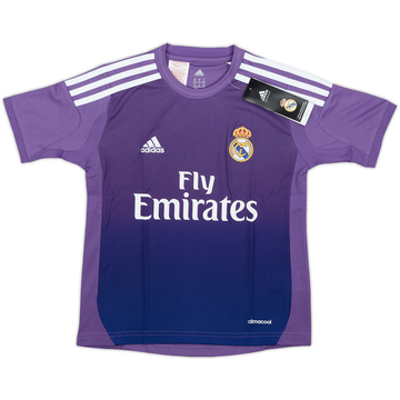 2013-14 Real Madrid GK S/S Shirt (S.Boys)
