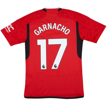 2023-24 Manchester United Home Shirt Garnacho #17 (S)