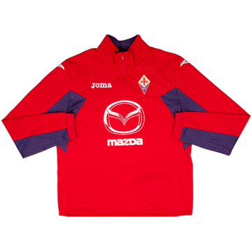2012-13 Fiorentina Joma 1/4 Zip Drill Top - 8/10 - (XL)
