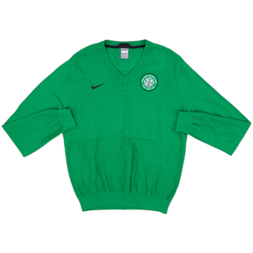 2009-10 Celtic Nike Knitted Sweat Top - 9/10 - (L)