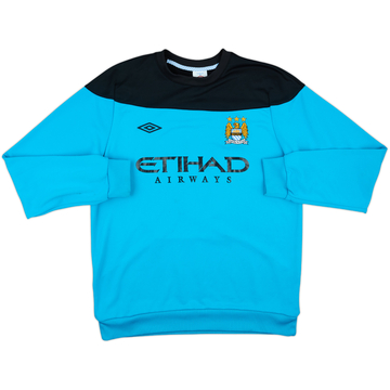 2010-11 Manchester City Umbro Sweat Top - 7/10 - (XL)
