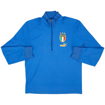 2004-05 Italy Puma 1/4 Zip Drill Top - 7/10 - (S)