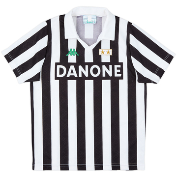 1991-92 Juventus Home Shirt #7 - 9/10 - (XS)