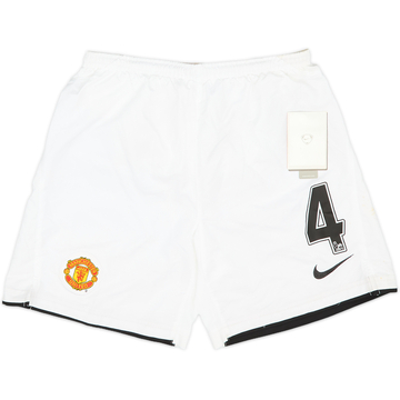 2007-09 Manchester United Home Shorts #4 (Hargreaves) (M.Boys)