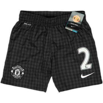 2012-13 Manchester United Away Shorts #2 (Rafael) (S.Boys)