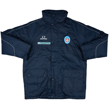 2010-11 Novara Sportika Padded Bench Coat - 8/10 - (M)