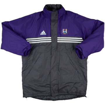 1999-00 Anderlecht adidas Padded Bench Coat - 8/10 - (XL)