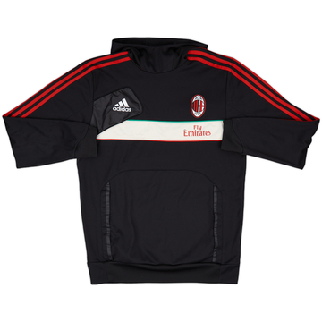2012-13 AC Milan adidas Hooded Top - 8/10 - (M/L)