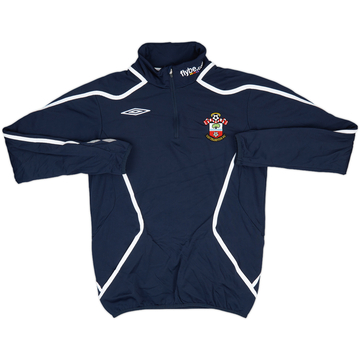 2007-08 Southampton Umbro 1/4 Zip Training Top - 8/10 - (S)