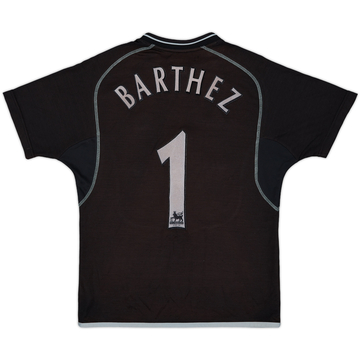 2000-02 Manchester United GK Shirt Barthez #1 - 5/10 - (L.Boys)