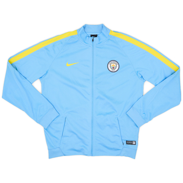 2016-17 Manchester City Nike Track Jacket - 8/10 - (XL.Boys)
