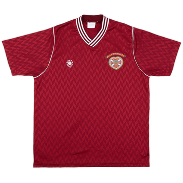 1989-90 Hearts Home Shirt - 9/10 - (M)