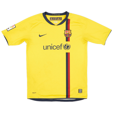 2008-10 Barcelona Away Shirt - 5/10 - (XL.Boys)