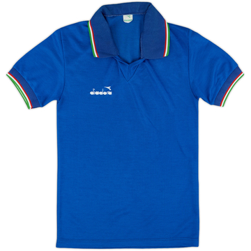 1986-91 Diadora Template Shirt (Italy) - 7/10 - (XL.Boys)