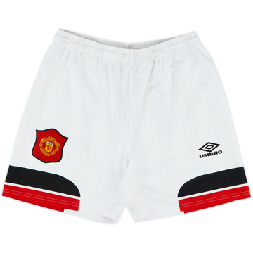 1994-96 Manchester United Home Shorts - 4/10 - (S)