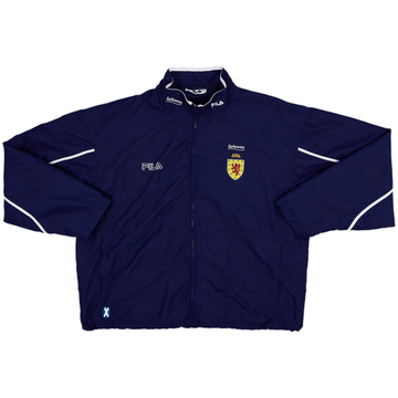 2000-02 Scotland Fila Track Jacket - 9/10 - (XL)