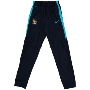 2015-16 Manchester City Nike Training Pants/Bottoms - 9/10 - (S)