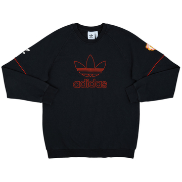 2022-23 Manchester United adidas Originals Sweat Top - 8/10 - (L)
