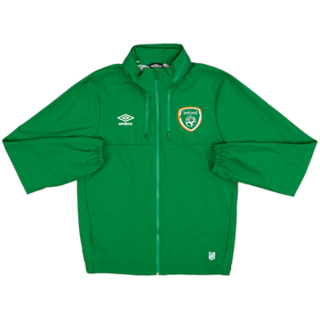 2016-17 Ireland Umbro Hooded Rain Jacket - 8/10 - (S)