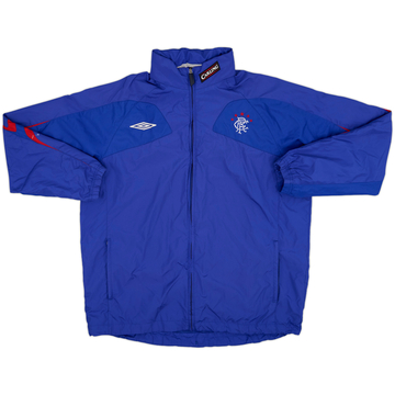 2007-09 Rangers Umbro Hooded Rain Jacket - 6/10 - (XL)