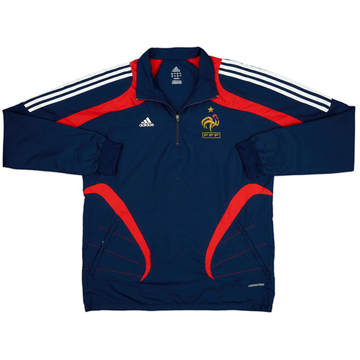 2007-08 France Player Issue Formotion 1/4 Zip Drill Top - 8/10 - (L)