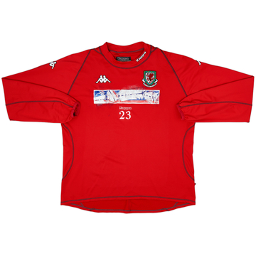 2004-05 Wales Player Issue Kappa Drill Top #23 - 4/10 - (XL)