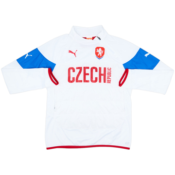 2013-14 Czech Republic Puma 1/4 Zip Drill Top - 8/10 - (L)