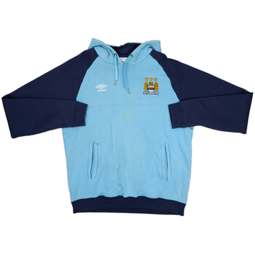 2012-13 Manchester City Umbro Hooded Sweat Top - 5/10 - (L)