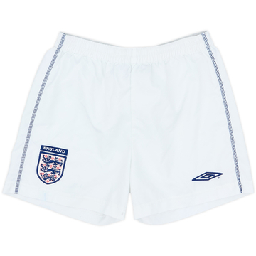 2002-03 England Alternate Home Shorts - 6/10 - (S.Boys)