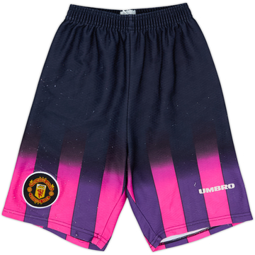 1996-97 Manchester United GK Shorts - 9/10 - (M.Boys)