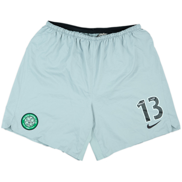 2005-06 Celtic Player Issue GK Shorts #13 - 8/10 - (XL)