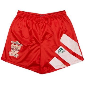 1991-93 Liverpool Home Shorts - 6/10 - (M)