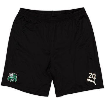 2018-19 Sassuolo Player Issue Training Shorts #20 - 7/10 - (L)