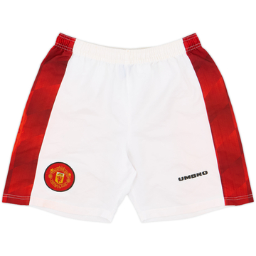 1996-97 Manchester United Home Shorts - 7/10 - (S)