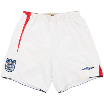 2005-07 England Alternative Home Shorts - 6/10 - (M.Boys)