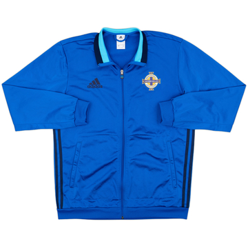 2016-17 Northern Ireland adidas Track Jacket - 8/10 - (L)