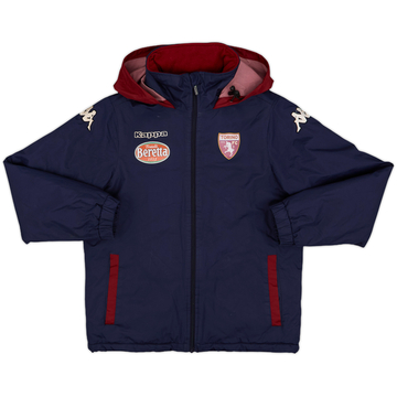 2018-19 Torino Kappa Hooded Padded Bench Coat - 8/10 - (L.Boys)