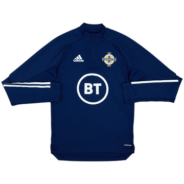 2019-20 Northern Ireland adidas 1/4 Zip Drill Top - 10/10 - (XS)