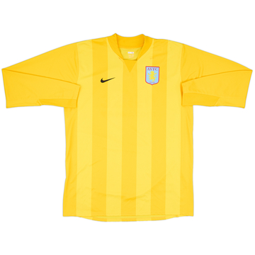 2007-08 Aston Villa Player Issue GK Shirt #13 - 8/10 - (XL)