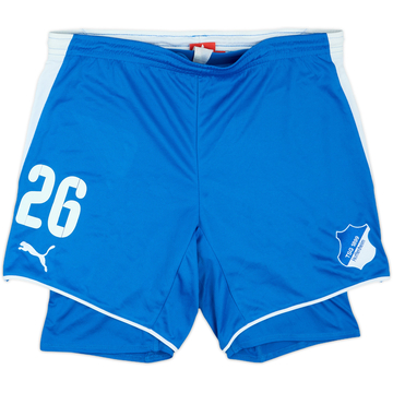 2009-10 TSG Hoffenheim Player Issue Home Shorts #26 - 6/10 - (L)
